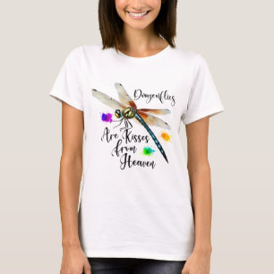 FARBIGE WATERCOLOR LIBELLE & INSPIRATION T-Shirt