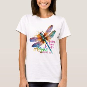FARBIGE WATERCOLOR LIBELLE & INSPIRATION T-Shirt