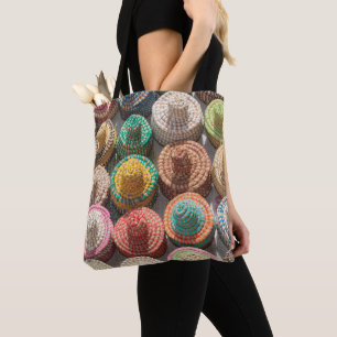 Farbige Webhüte Tasche