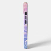 Farbige weiche Farbblasen Case-Mate iPhone Hülle (Rückseite / Links)