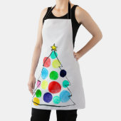 Farbige Weihnachtsbaumfarbe Schürze (InSitu)