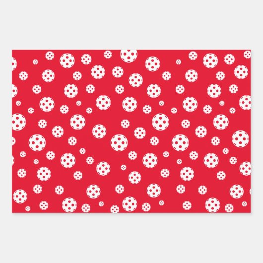 Farbige Weihnachtsblätter Geschenkpapier Set (Vorderseite 2)