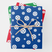 Farbige Weihnachtsblätter Geschenkpapier Set (Beispiel)