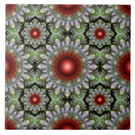 Farbige Weihnachtsdekoration Fliese