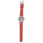 Farbige Wellen eWatch Uhr (Flach)