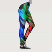 Farbige Wellen Leggings (Rechts)
