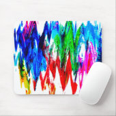 Farbige Wellen Mousepad (Mit Mouse)