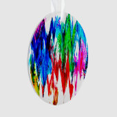 Farbige Wellen Ornament (Vorderseite)