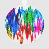 Farbige Wellen Ornament (Rückseite)