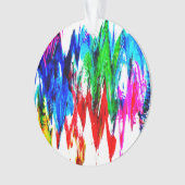Farbige Wellen Ornament (Vorderseite)