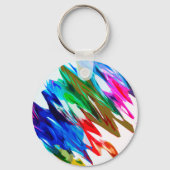 Farbige Wellen Schlüsselanhänger (Vorderseite)