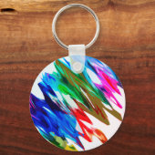 Farbige Wellen Schlüsselanhänger (Vorderseite)