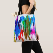 Farbige Wellen Tasche (Von Nahem)