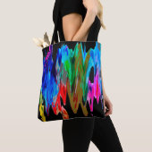 Farbige Wellen Tasche (Von Nahem)