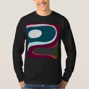 Farbige Wellige Abstrakte 612 T-Shirt