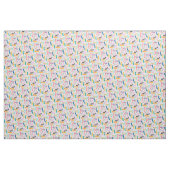 Farbige Whimsy-Kätzchen Stoff (Yard (91,4 cm))