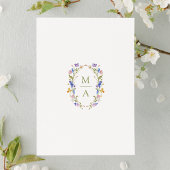 Farbige Wiesenhochzeit Save The Date