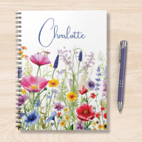 Farbige Wildblume Blumenbezeichnungen Personalisie