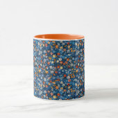 Farbige Wildblume Ditsy Print Tasse (Zentrum)