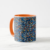 Farbige Wildblume Ditsy Print Tasse (Vorderseite Links)