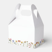 Farbige Wildblume Kinderdusche Geschenkschachtel (Rückseite)