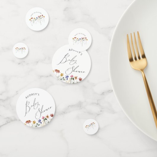 Farbige Wildblume Konfetti (Gruppe)