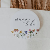Farbige Wildblume Mama zu sein