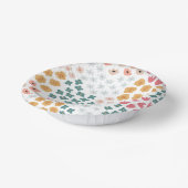 Farbige Wildblume Party Bowl Pappteller (Gewinkelt)