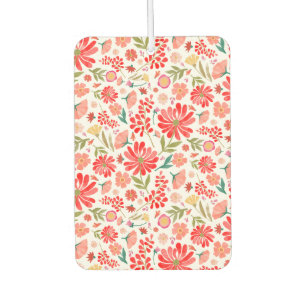 Farbige Wildblume Sommer Blumenweiß Autolufterfrischer