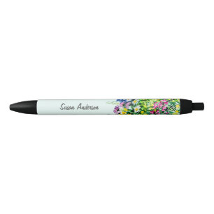 Farbige Wildblumen Bleistift Kugelschreiber