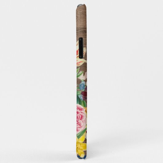 Farbige Wildblumen Blumenstrauß Art Muster Case-Mate iPhone Hülle (Hinten/Rechts)