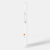 Farbige Wildblumen Mit Monogramm Case-Mate iPhone Hülle (Rückseite / Links)