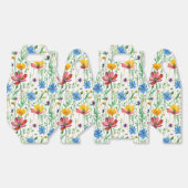 Farbige Wildblumen und grünes Gras Geschenkschachtel (Ungeklappt)