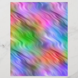 Farbige Wildblumen Wavy Textur