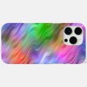 Farbige Wildblumen Wavy Textur Case-Mate iPhone Hülle (Rückseite (Horizontal))