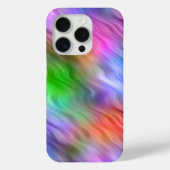 Farbige Wildblumen Wavy Textur Case-Mate iPhone Hülle (Rückseite)