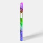 Farbige Wildblumen Wavy Textur Case-Mate iPhone Hülle (Rückseite / Rechts)