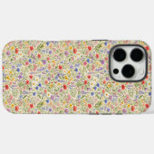 Farbige Wildblumenwiese Nahtloses Muster Case-Mate iPhone Hülle (Rückseite (Horizontal))