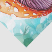 Farbige Wilde Pilze Tissue-Papier Seidenpapier (Ausschnitt)