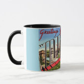 Farbige Williamsport PA Tasse (Links)