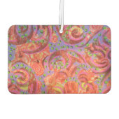 Farbige Wirbel Autolufterfrischer (Rückseite)