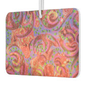 Farbige Wirbel Autolufterfrischer (Links)