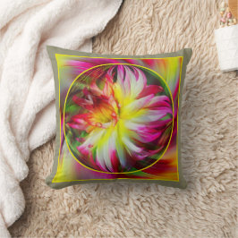 Farbige Wirbel gestalten Ihr eigenes Foto Kissen