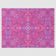 Farbige Wirbel Tissue Paper