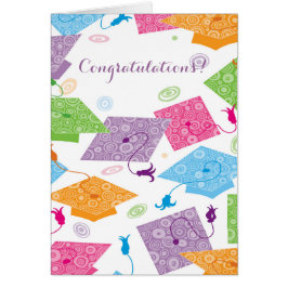 Farbige Wirbel verschließen den Abschluss mit anpa