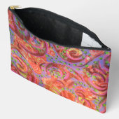 Farbige Wirbel Zubehörtasche (Offen)