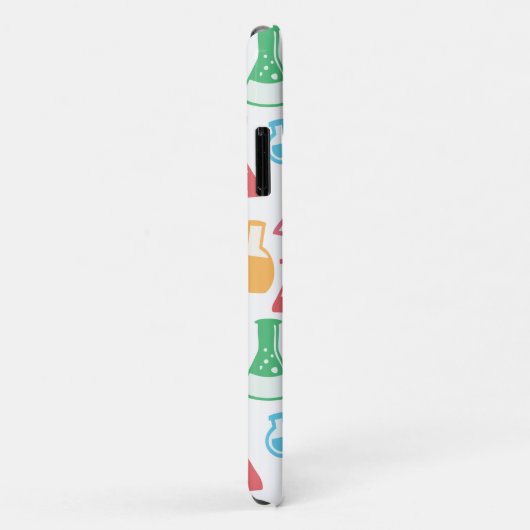 Farbige Wissenschaft / Chemie-Muster Case-Mate iPhone Hülle (Hinten/Rechts)