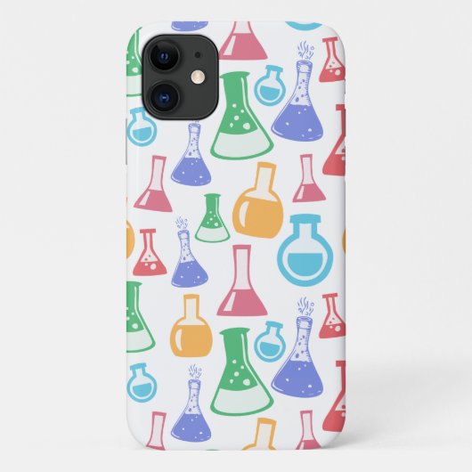 Farbige Wissenschaft / Chemie-Muster Case-Mate iPhone Hülle (Rückseite)