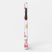 Farbige Wissenschaft / Chemie-Muster Case-Mate iPhone Hülle (Hinten/Links)