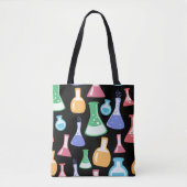 Farbige Wissenschaft / Chemie-Muster Tasche (Vorderseite)